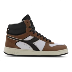 Diadora MAGIC BASKET MID EARTH Women's Shoes (High-top Trainers) In Brown