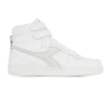 Diadora Magic Basket Mid Leather Blanc/beige -Shoes World 501.178555 D0113