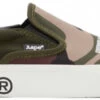 AAPE By A Bathing Ape Green Camo Slip-On Sneakers