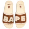 UGG Xavier A Bathing Ape Fur Logo Chestnut -Shoes World CHE