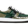 A Bathing Ape Bape Sta Low KAWS Chompers Dark Green -Shoes World FS 029 658