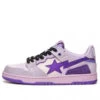 A Bathing Ape A BATHING APE Bape Sk8 Sta Marathon Running Shoes W291002-PURPLE -Shoes World W291002 PURPLE