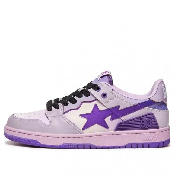 A Bathing Ape A BATHING APE Bape Sk8 Sta Marathon Running Shoes W291002-PURPLE 3 A Bathing Ape A BATHING APE Bape Sk8 Sta Marathon Running Shoes W291002-PURPLE